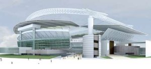 O estádio do Recife ficará na "Cidade da Copa"